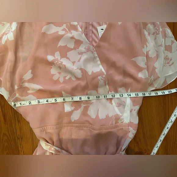 Lane Bryant Pink Floral Dress Size 16 NWT - Picture 11 of 15